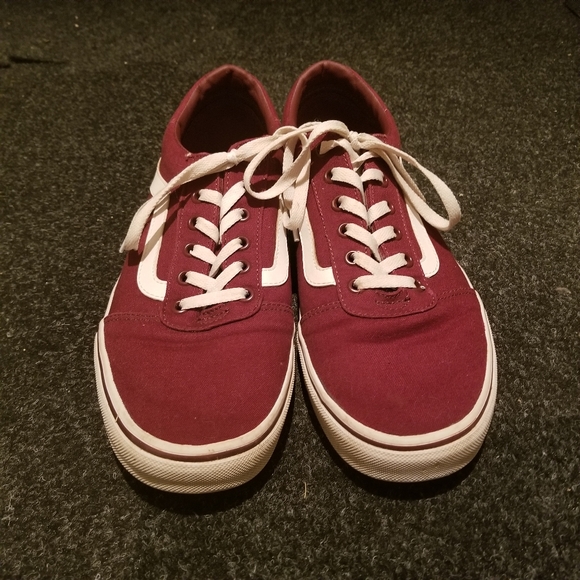 Sold on Mercari Vans Ward Maroon - Men's 9.5/Womens 11 - Picture 3 of 8